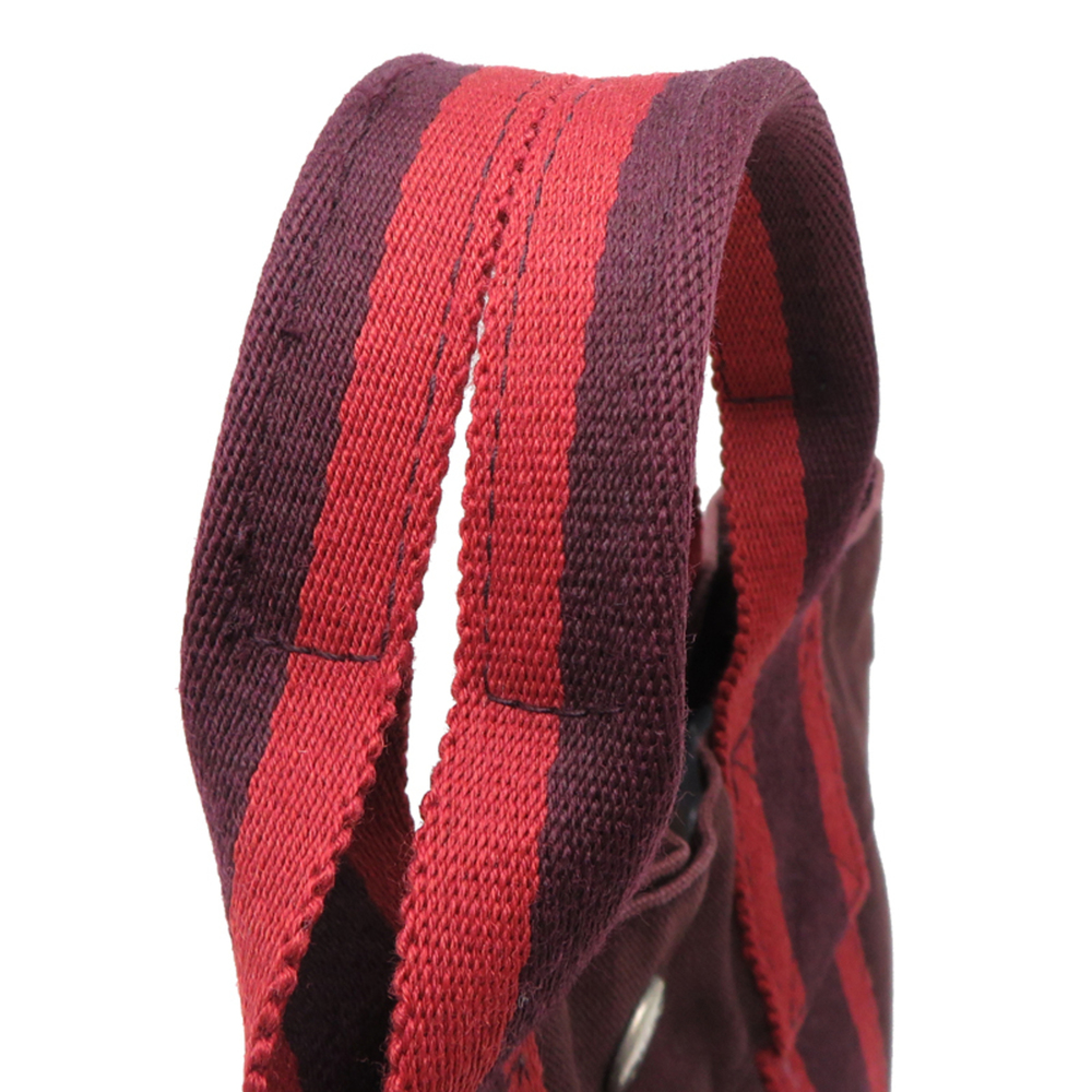 Hermes Fourre-Tout PM Women's/Men's Tote Bag, Canvas, Wine Red - Picture 5 of 10